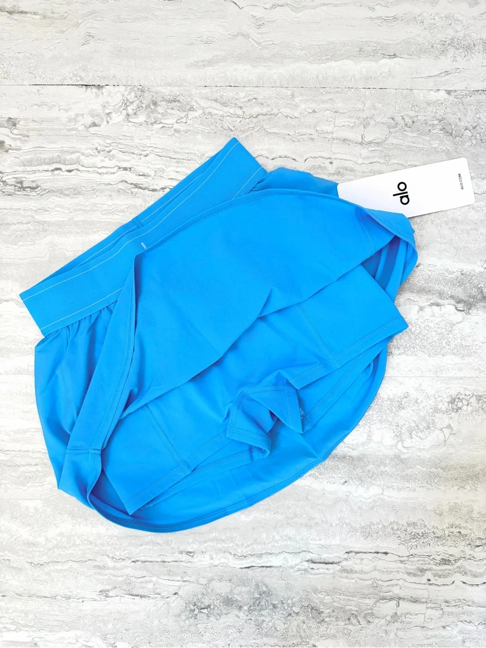 🩵ALO🩵 BLUE AZURE Match Point Tennis Skirt